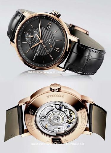 Швейцарские часы Baume & Mercier Classima Dual time & Power Reserve